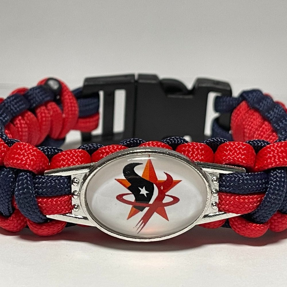 Houston Texans NFL Paracord Bracelet NEW